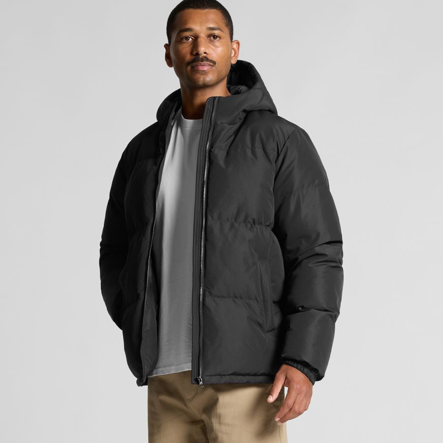 Mens Hooded Puffer Jacket