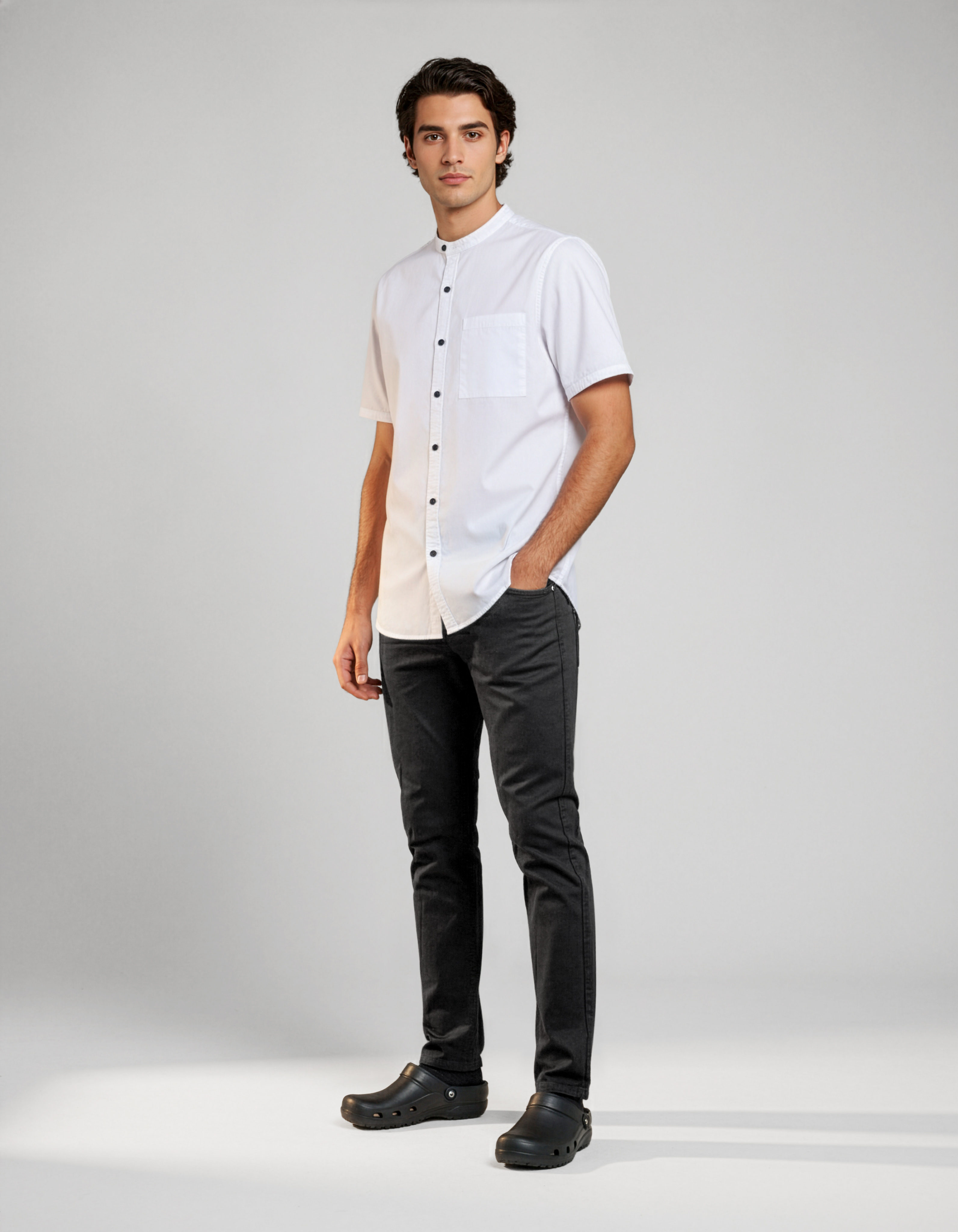 Saffron Mens Chef Slim Pant