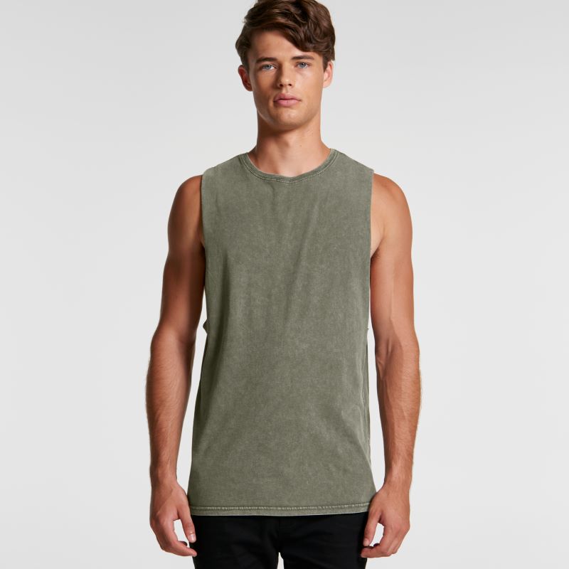 AS Colour Mens Stone Wash Barnard Tank