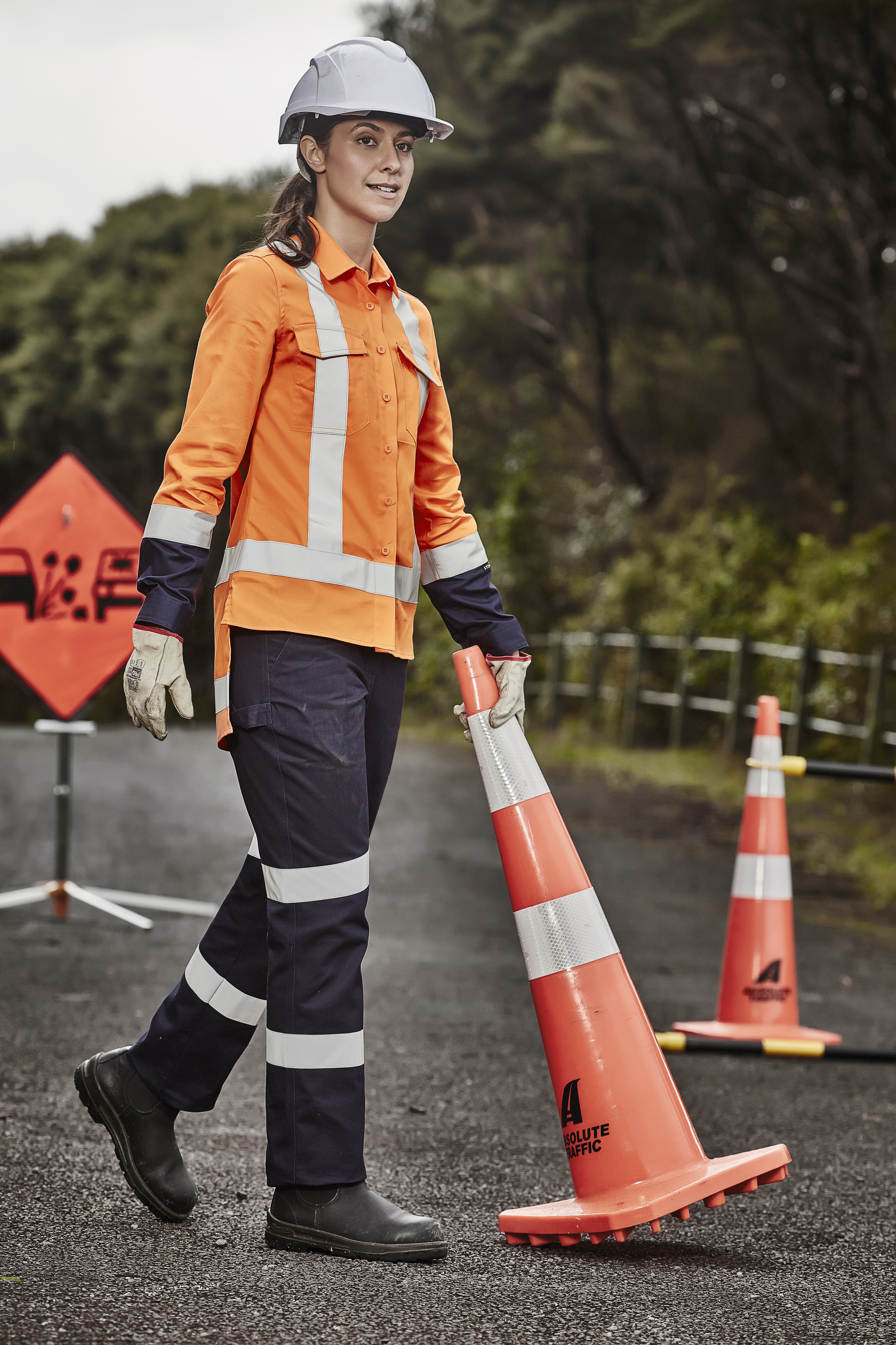 Womens TTMC-W17 Drill Work Shirt
