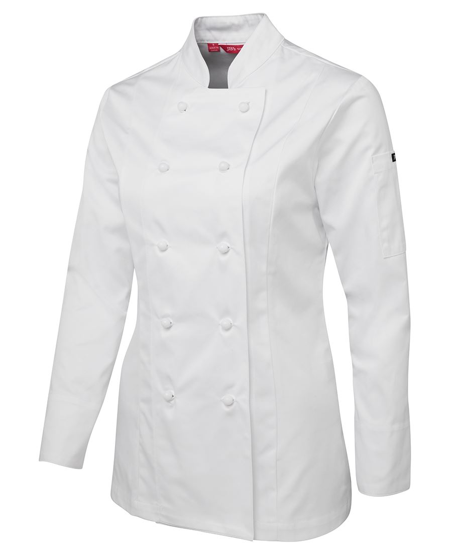 JBs Ladies L/S Chefs Jacket