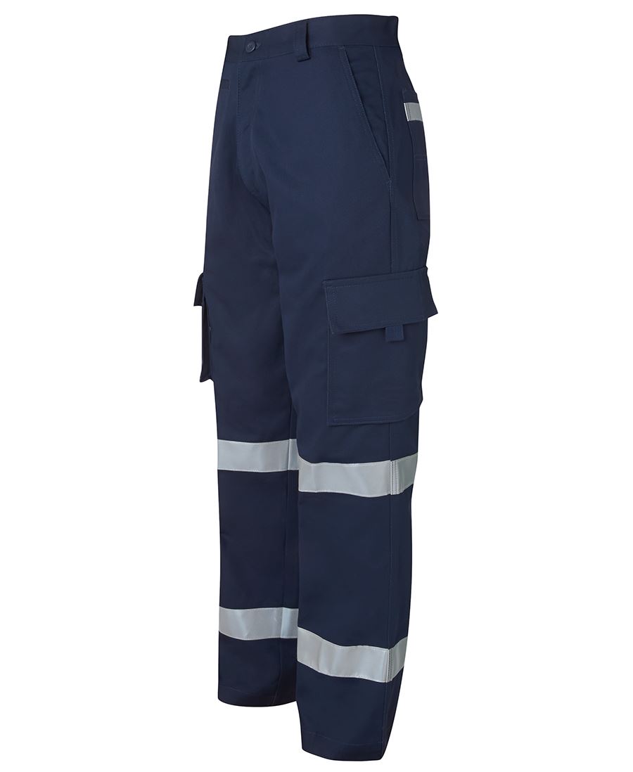 JB's Mercerised Multi Pocket Pant with Reflective Tape - Stout Fit