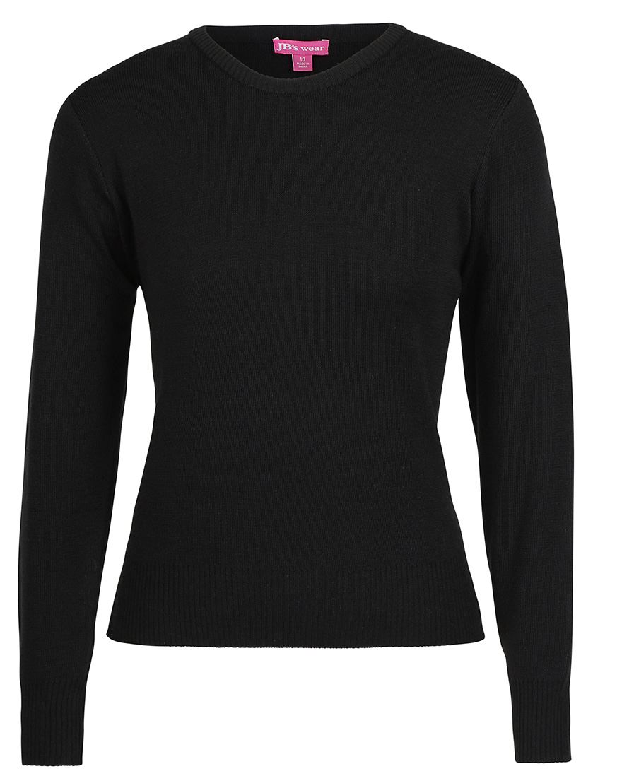JBs LADIES CORPORATE CREW NECK JUMPER