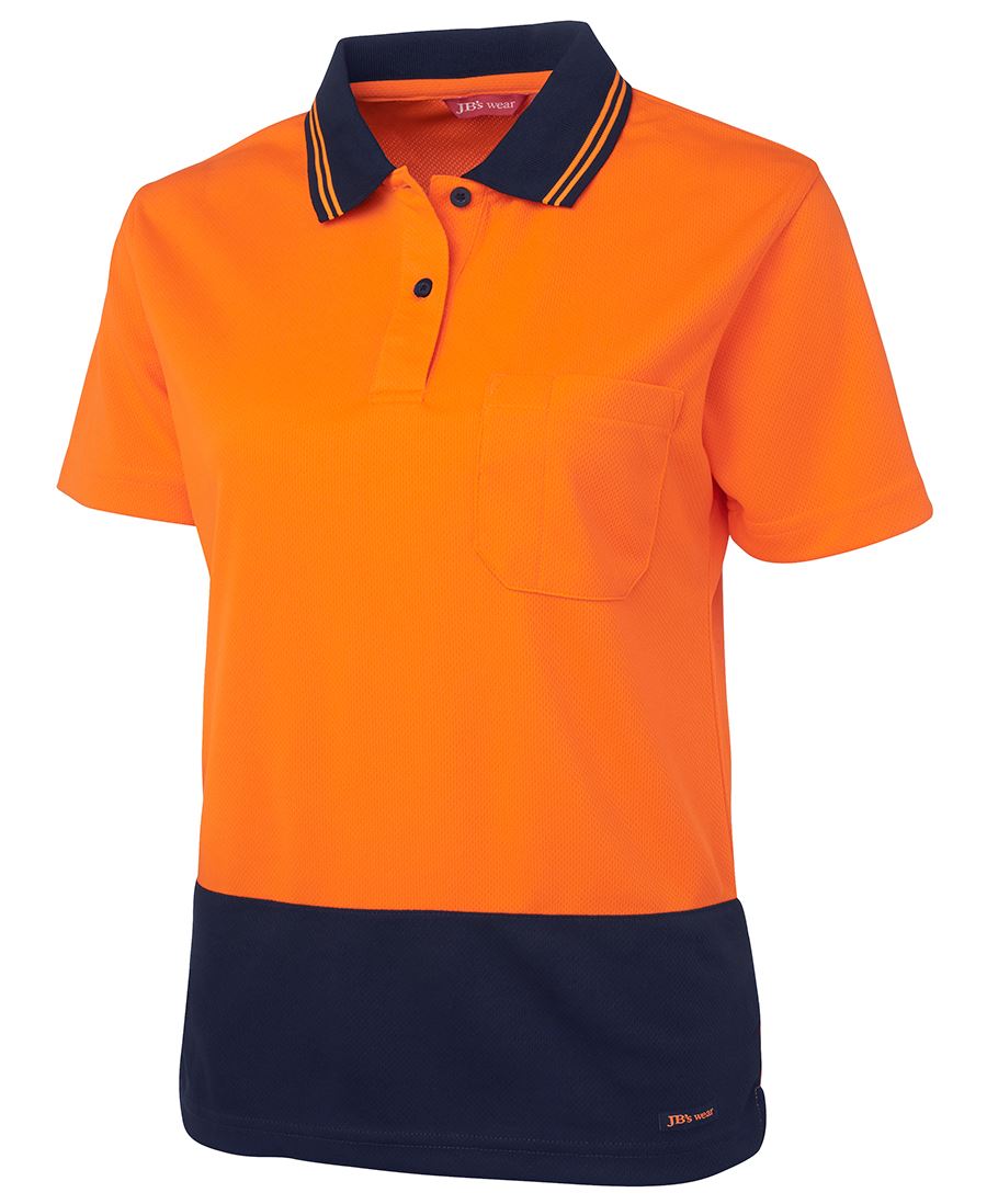 JBs LADIES HV S/S COMFORT POLO