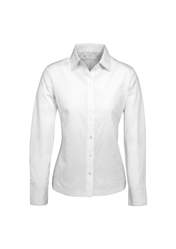 Ladies Ambassador LS Shirt Incl Embroidery - Left Chest - Landmark Hm - Blk/Gold