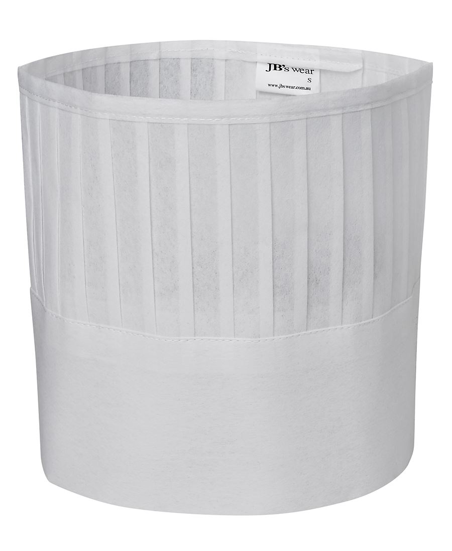 JBs PLEATED CHEFs HAT (10 PACK) 63X19