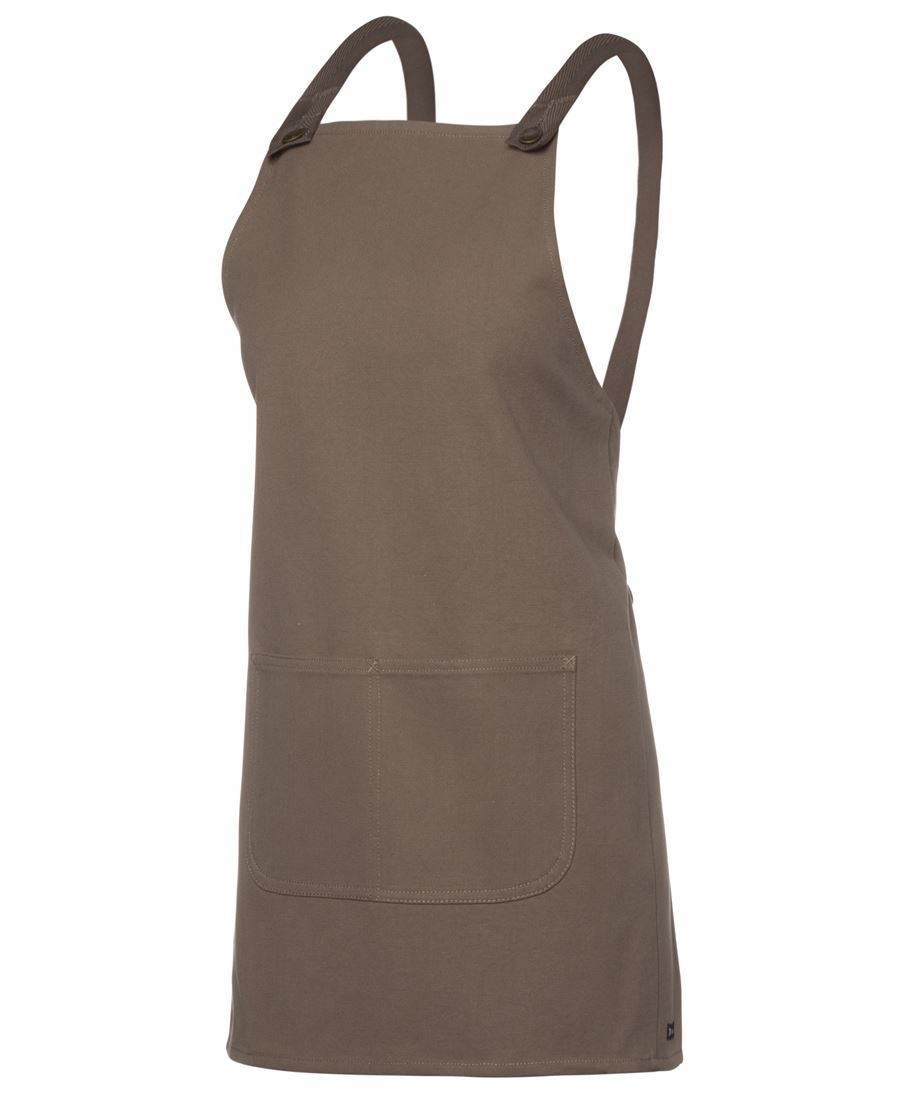 JB's Cross Back 65x71 Bib Canvas Apron (Without Strap)