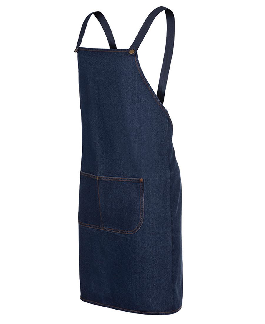 JB's Cross Back Denim Apron (Without Strap)