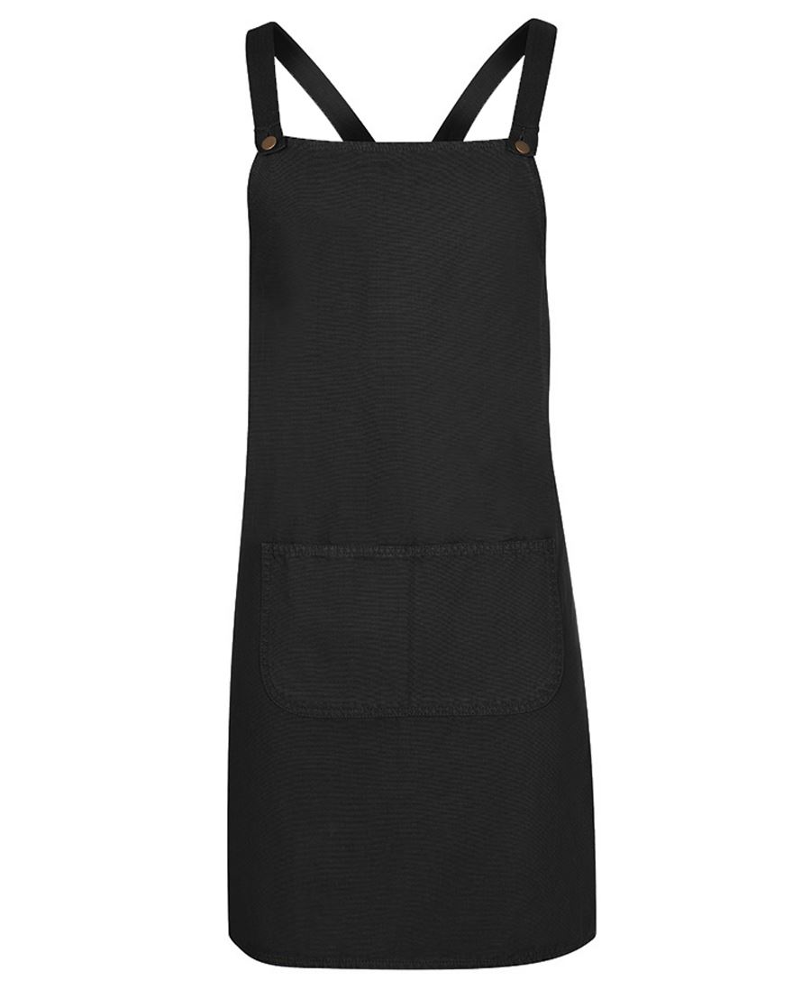 JB's Cross Back Canvas Apron (Without Straps)