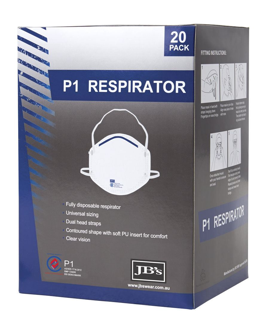 JB's P1 Respirator (20pc)