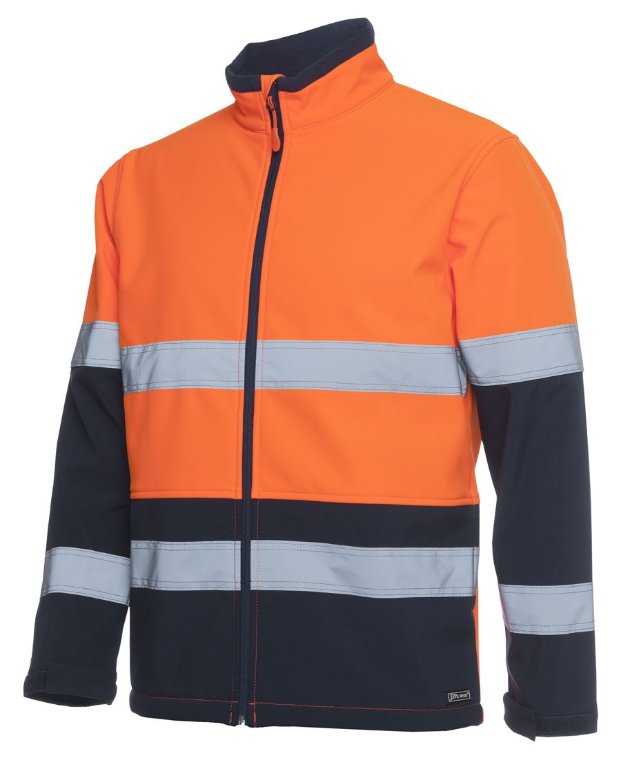 JB's Hi Vis (D+N) Three Layer Softshell Jacket