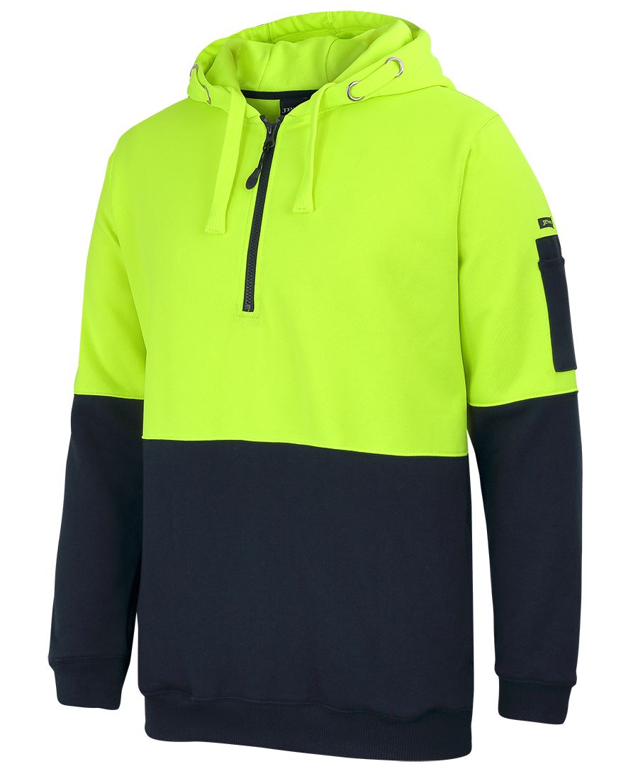 JB's Hi Vis 1/2 Zip Hoodie