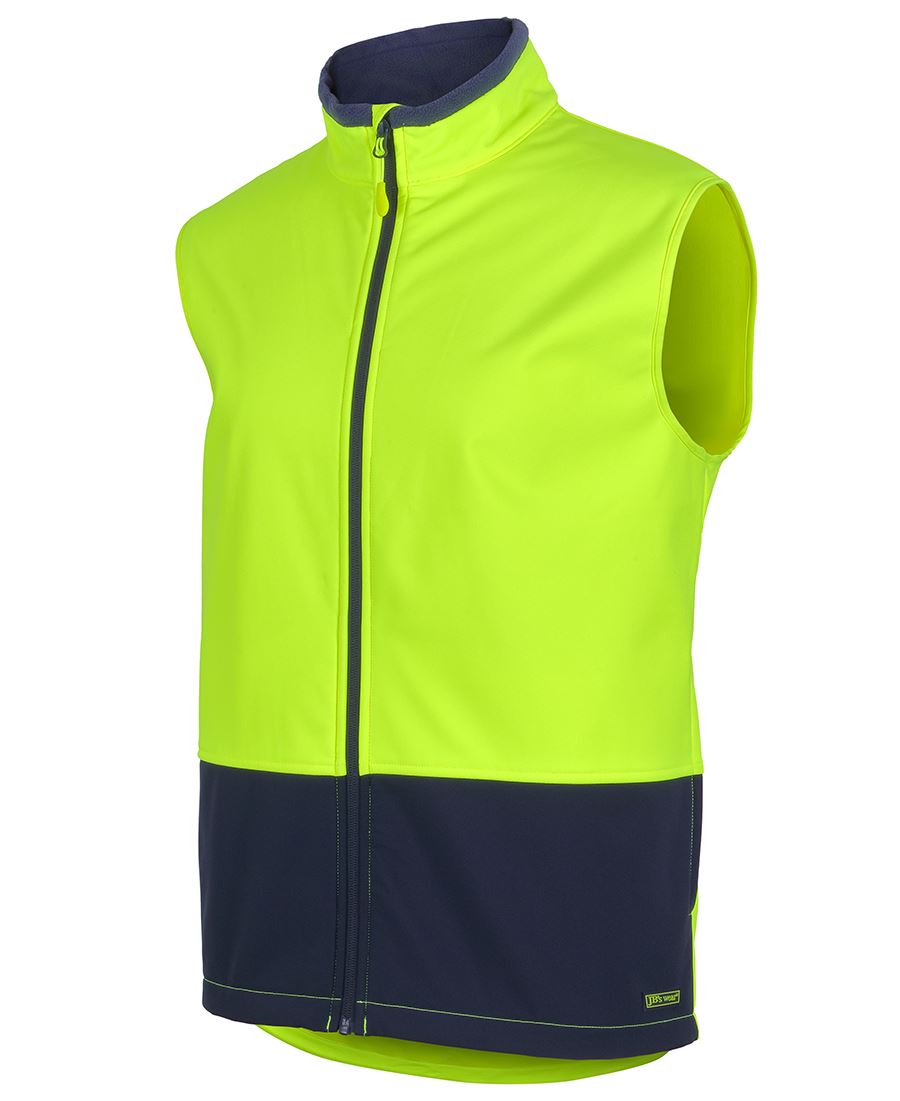 JB's Hi Vis Three Layer Softshell Vest