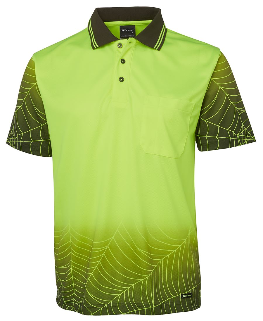 JB's Hi Vis S/S Web Polo