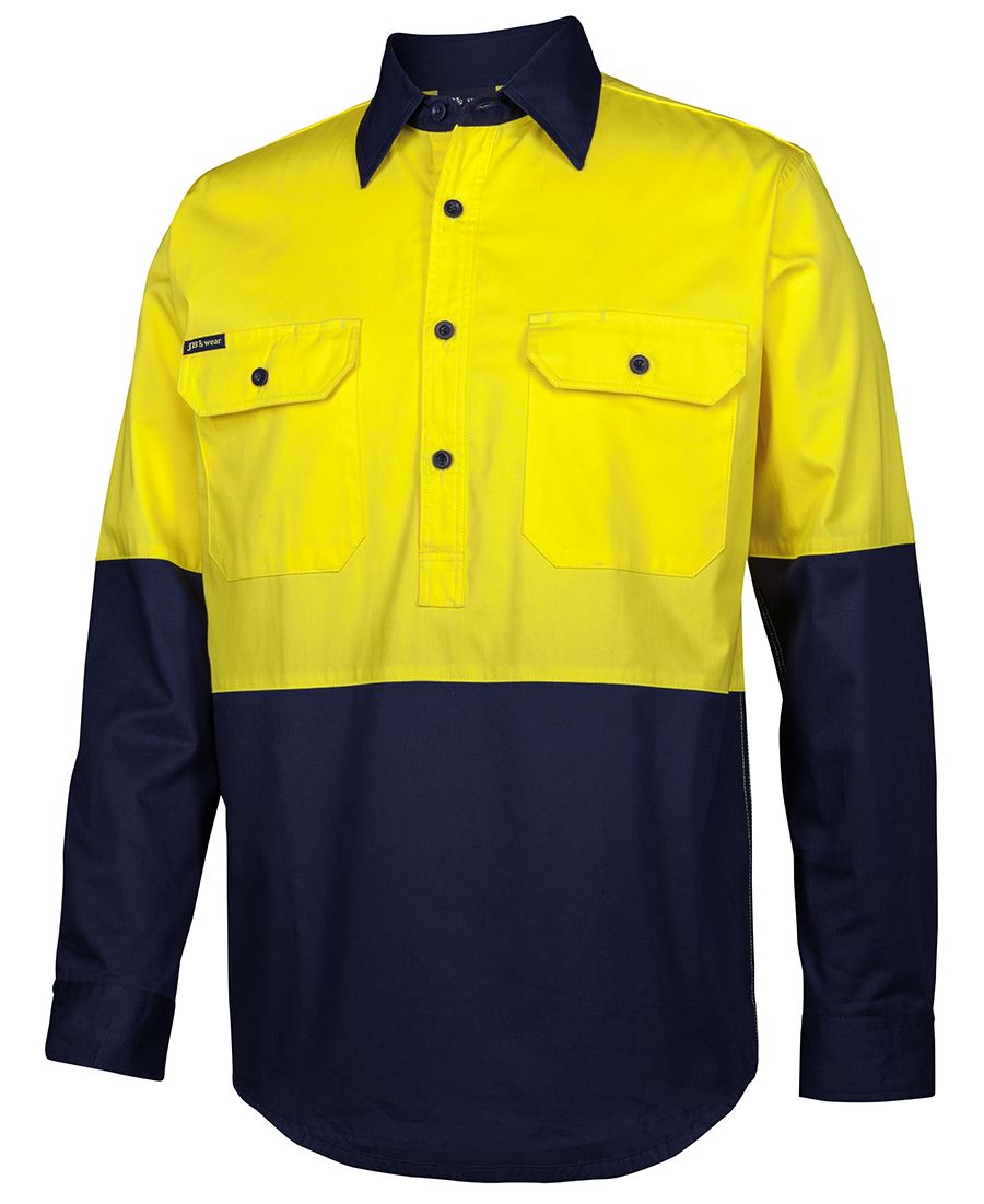 JBs HV Close Front L/S 150G Work Shirts