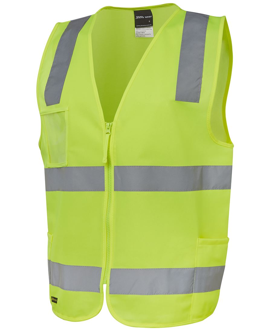 JBs HV (D+N) Zip Safety Vest