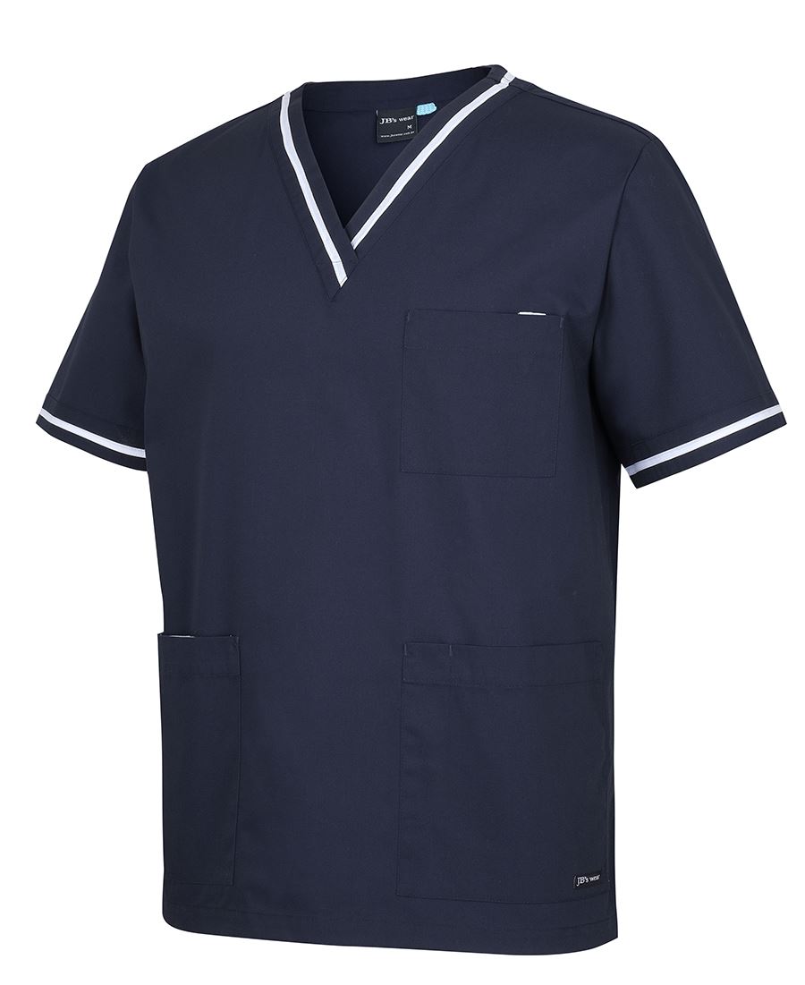 JBs Contrast Unisex Scrubs Top