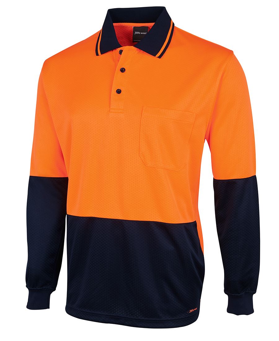 JBs HV 4602.1 L/S JACQUARD POLO