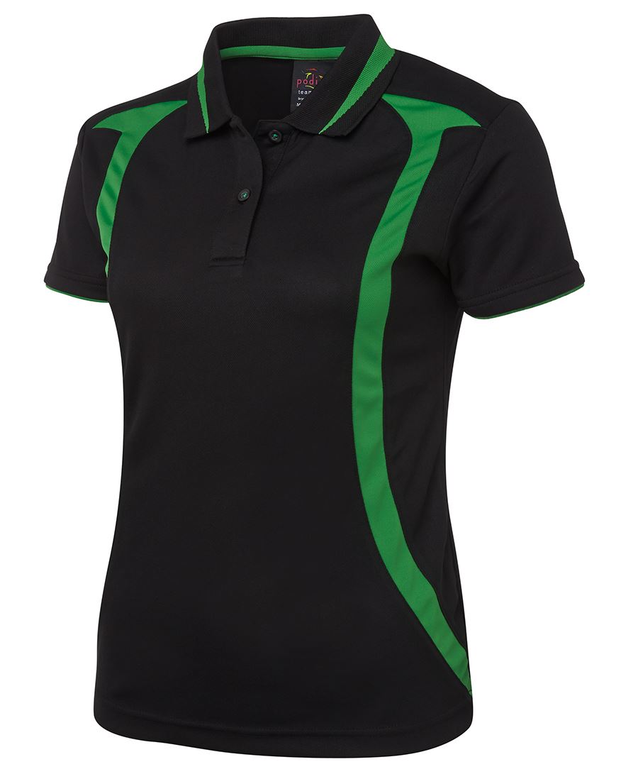JBs Podium Ladies Swirl Polo