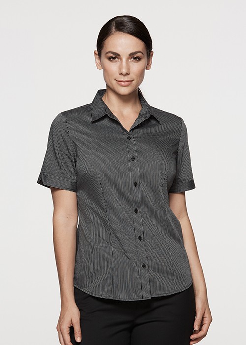 Aussie Pacific Lady Henley S/S Shirts