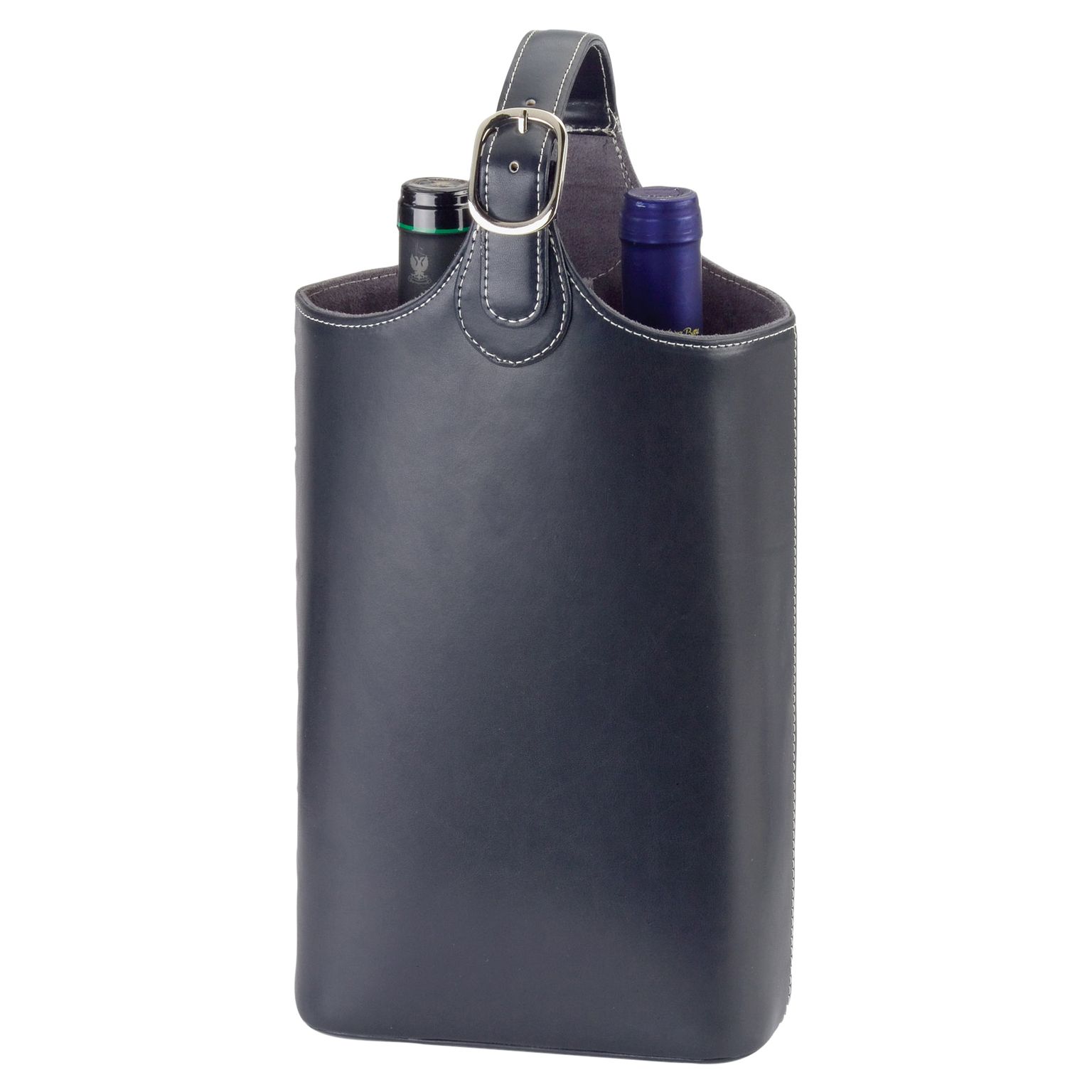 BMV Bonded Leather Wine Carrier