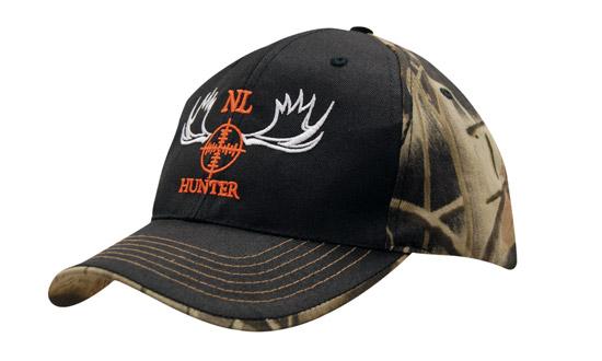 Headwear 6PNL Leaf Print Camo Cap