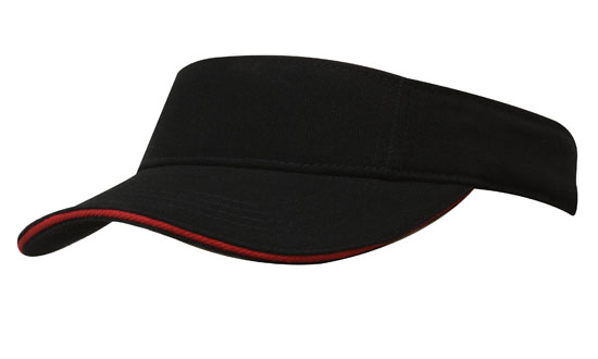 Headwear Brushed Heavy Cotton Visor