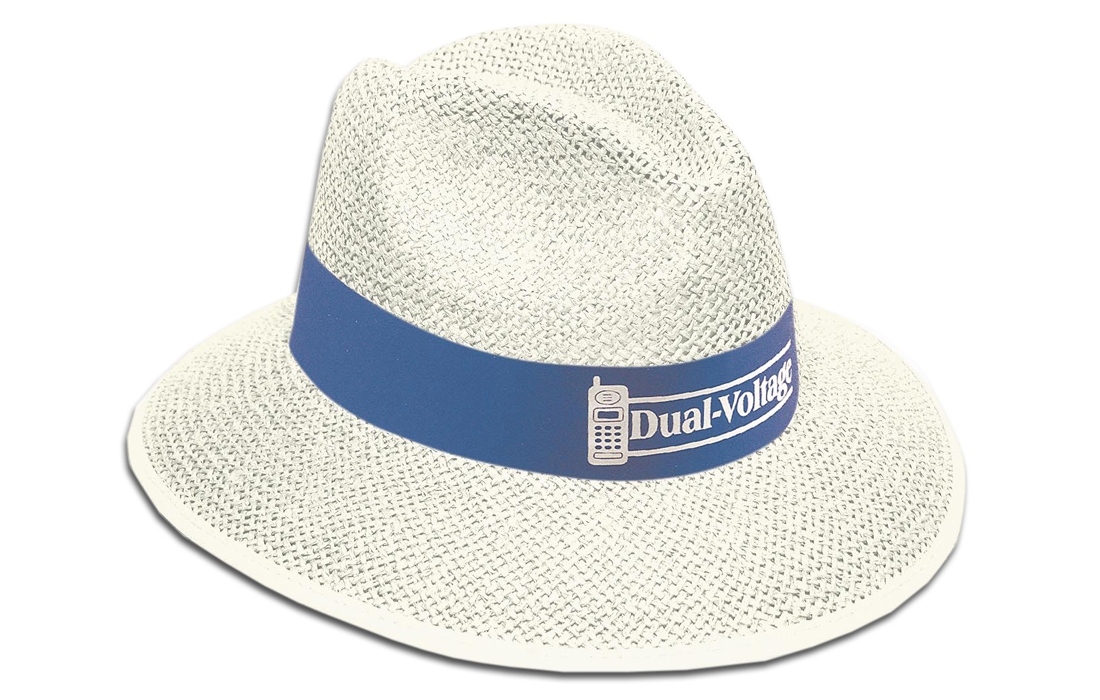 Headwear White Madrid String Straw Hat