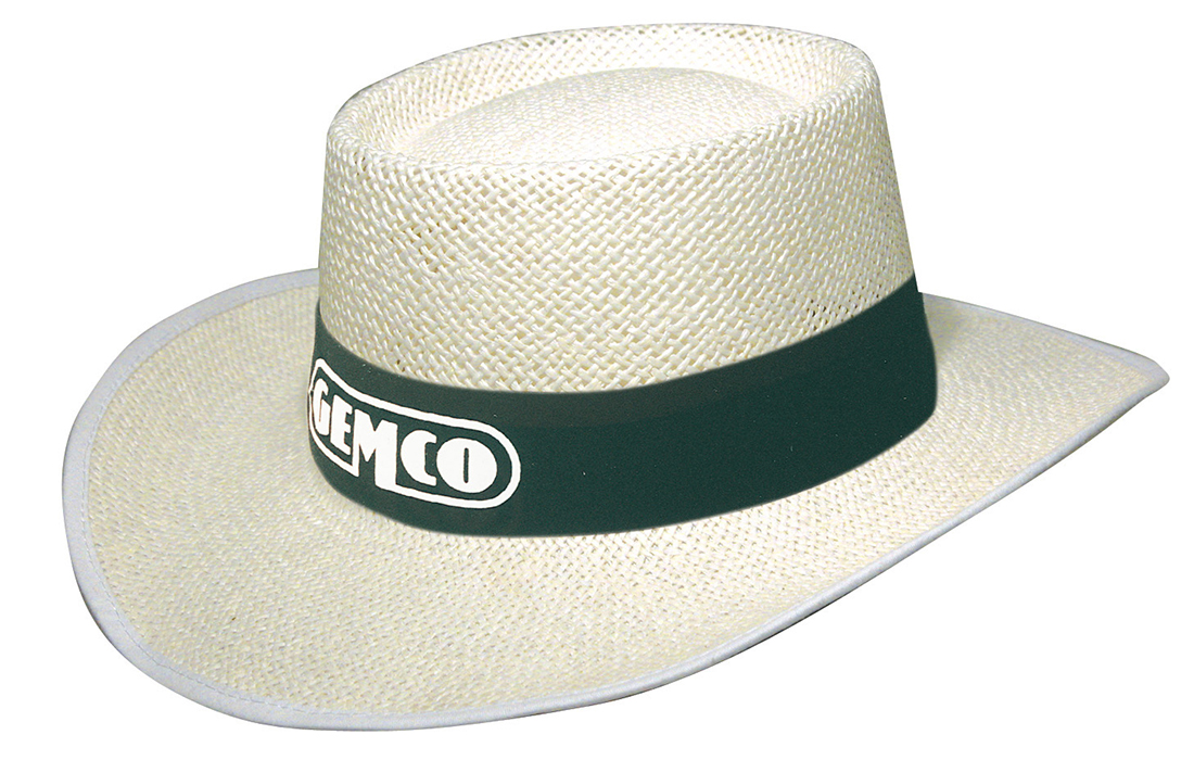 Headwear White Classic String Straw Hat