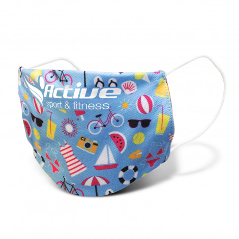 Reusable Face Mask Full Colour - Small 