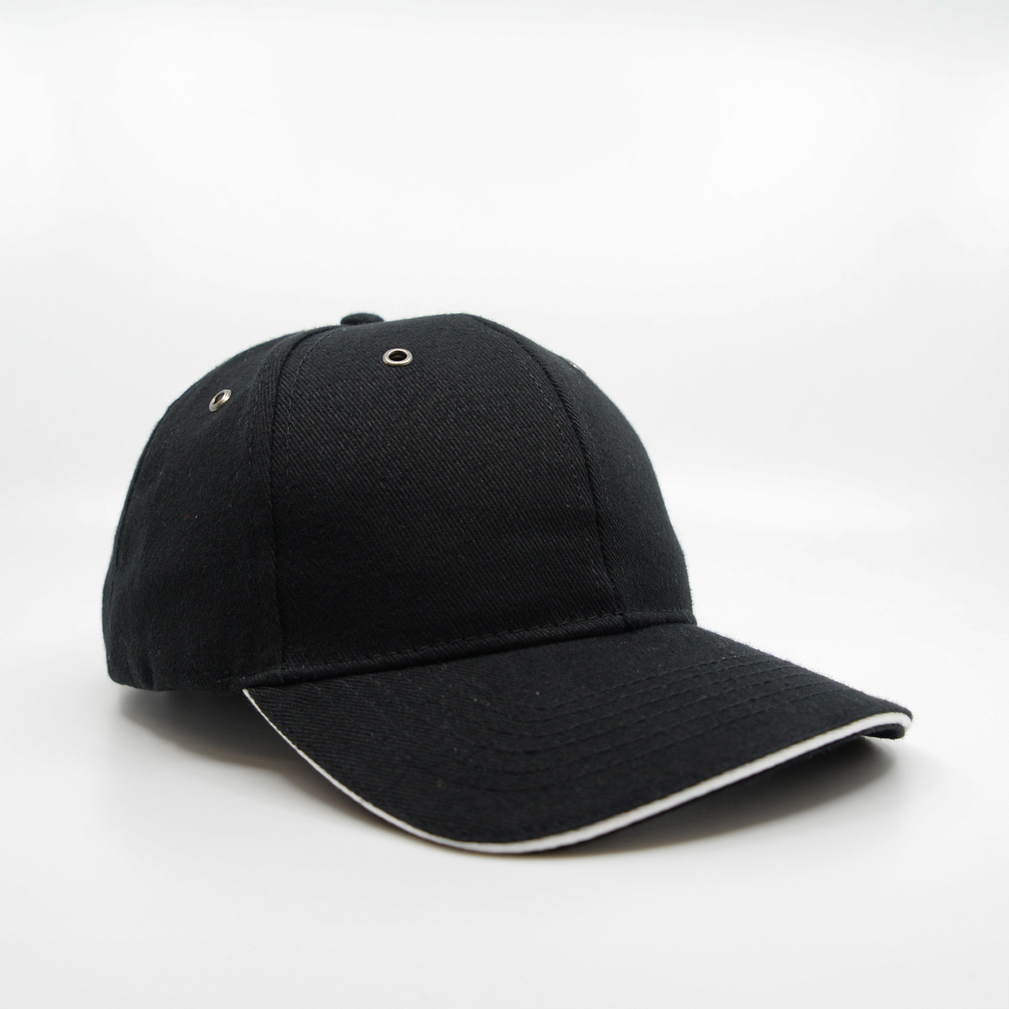 Premium Apparel M6001 Headwear 24 Metal Sandwich Peak