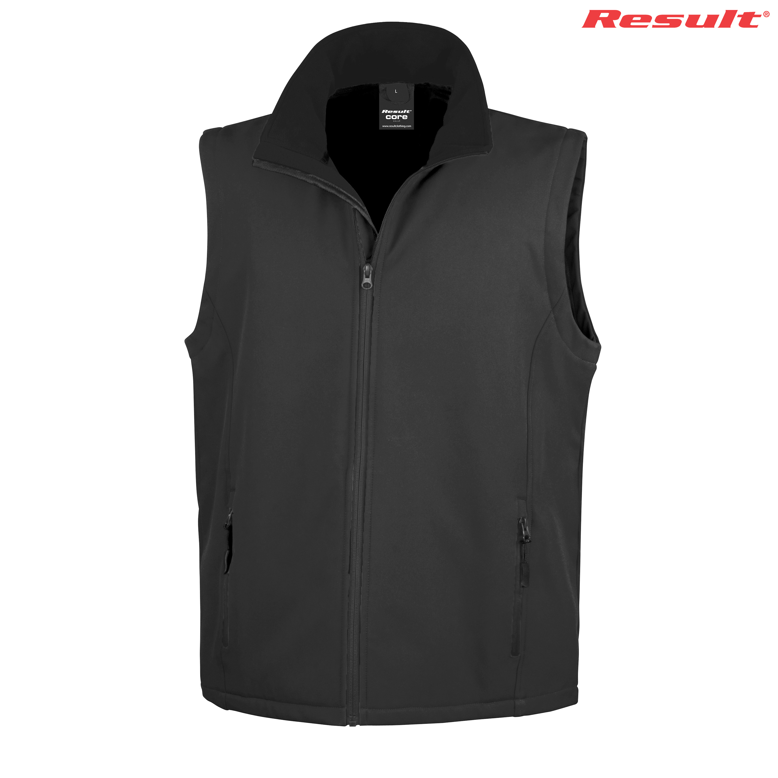 Premium Apparel R232M Result Adults Printable Softshell Vest