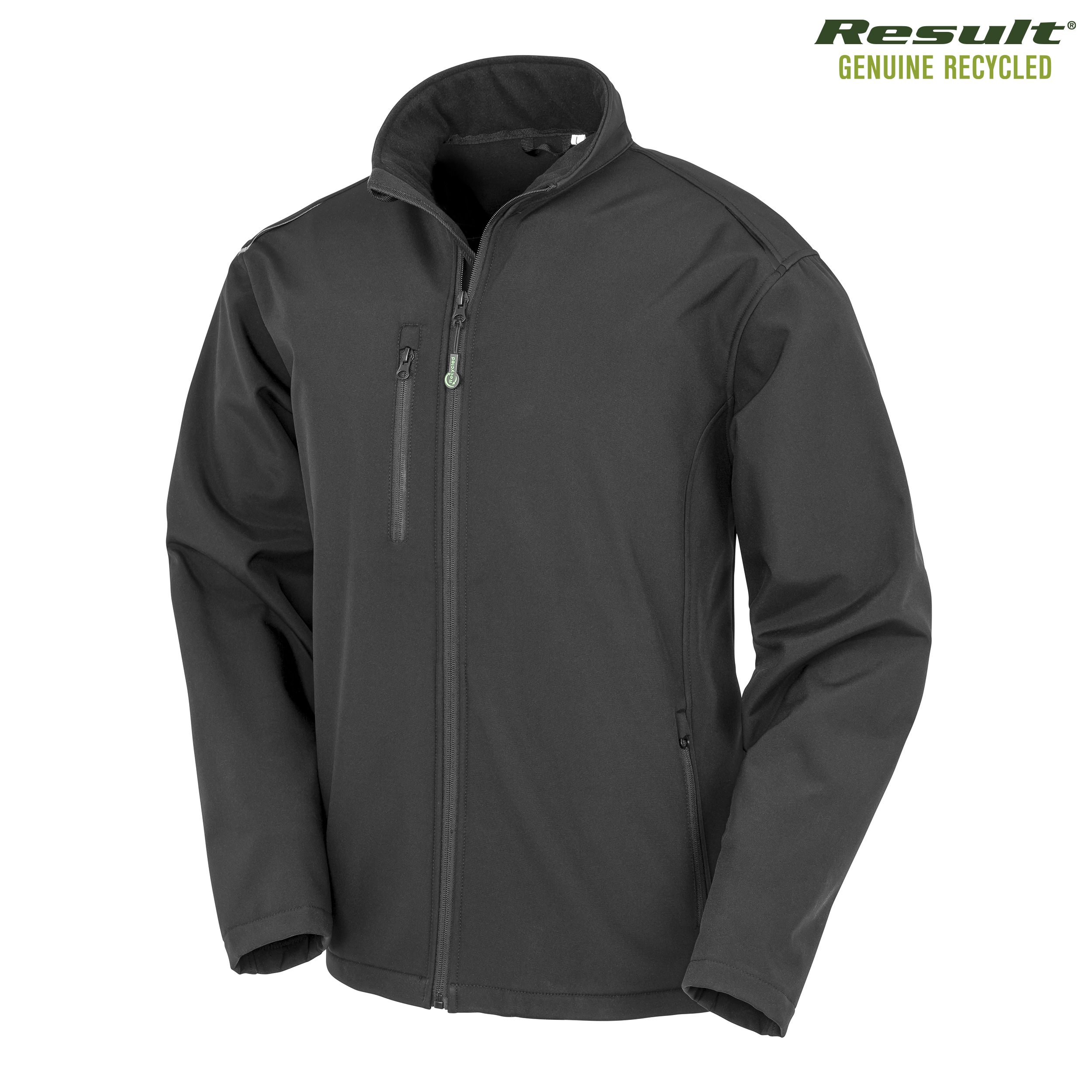 Premium Apparel R900M Result Printable Recycled 3-Layer Softshell Jacket