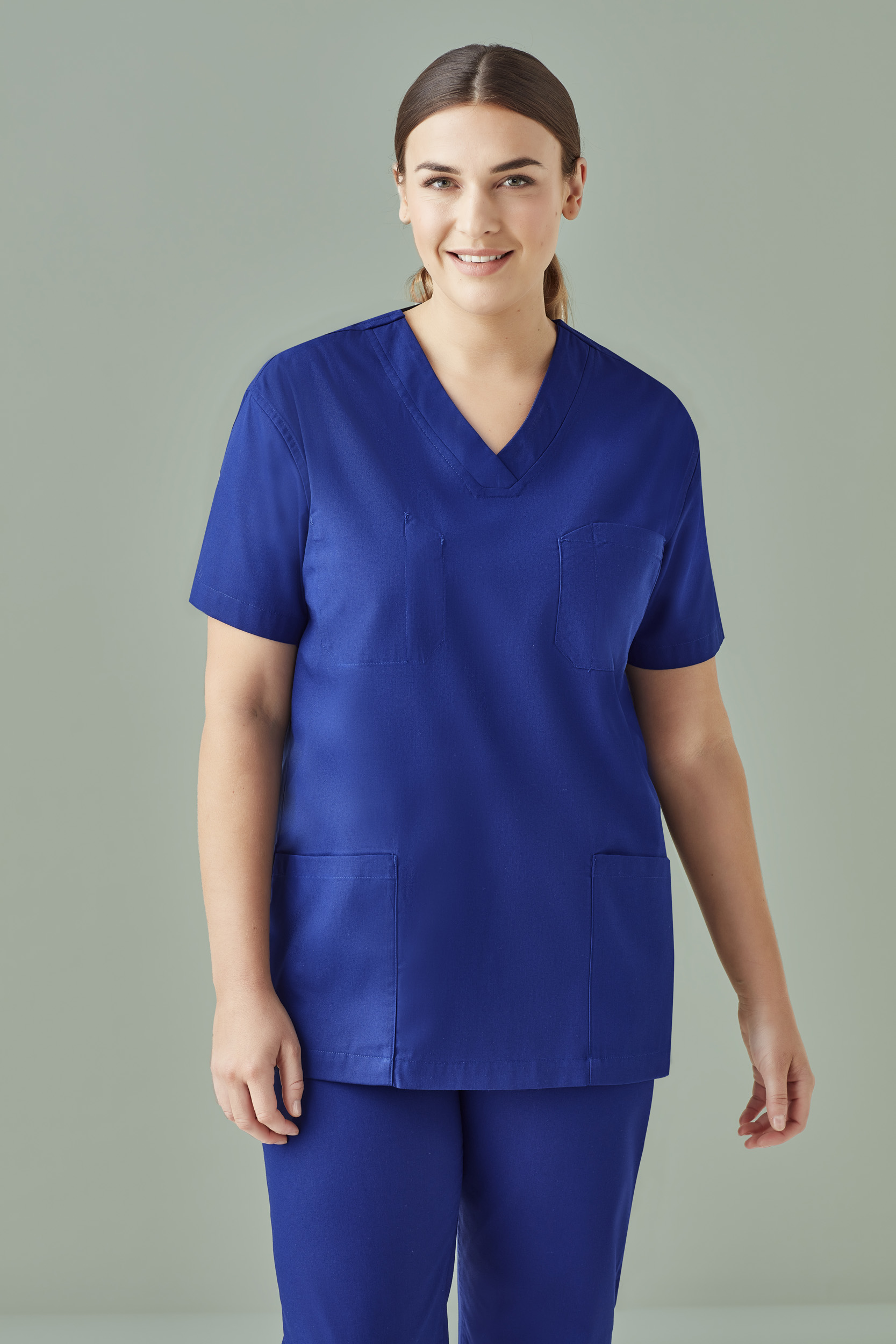 Biz Care Unisex Hartwell Reversible Scrub Top