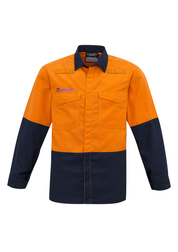 Syzmik Mens Hi Vis Spliced Shirts