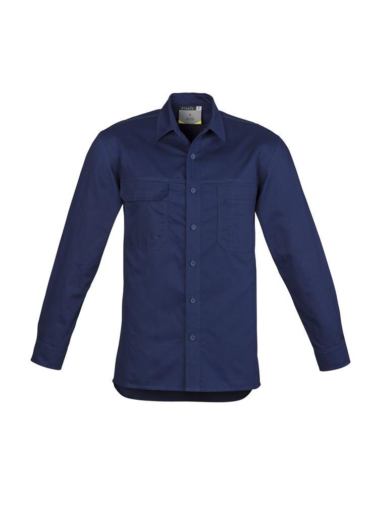 Syzmik Mens Lightweight Tradie L/S Shirts