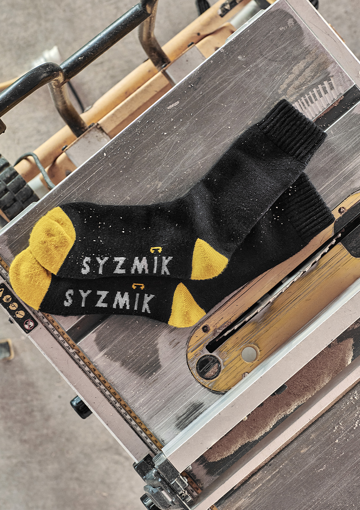 Syzmik Unisex Bamboo Work Socks (3 pack)