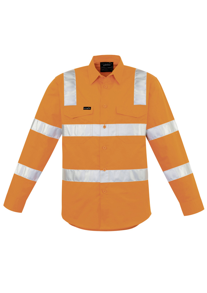 Syzmik Mens Bio Motion Vic Rail Shirts