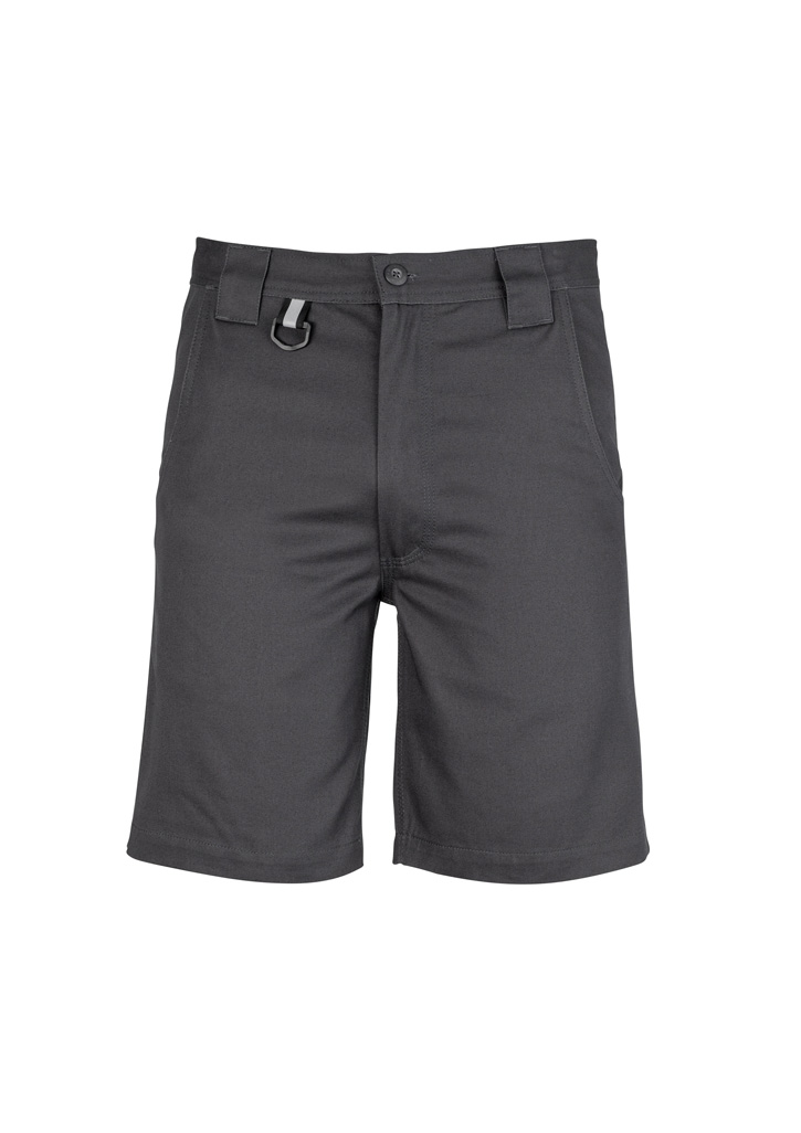 Syzmik Mens Plain Utility Short