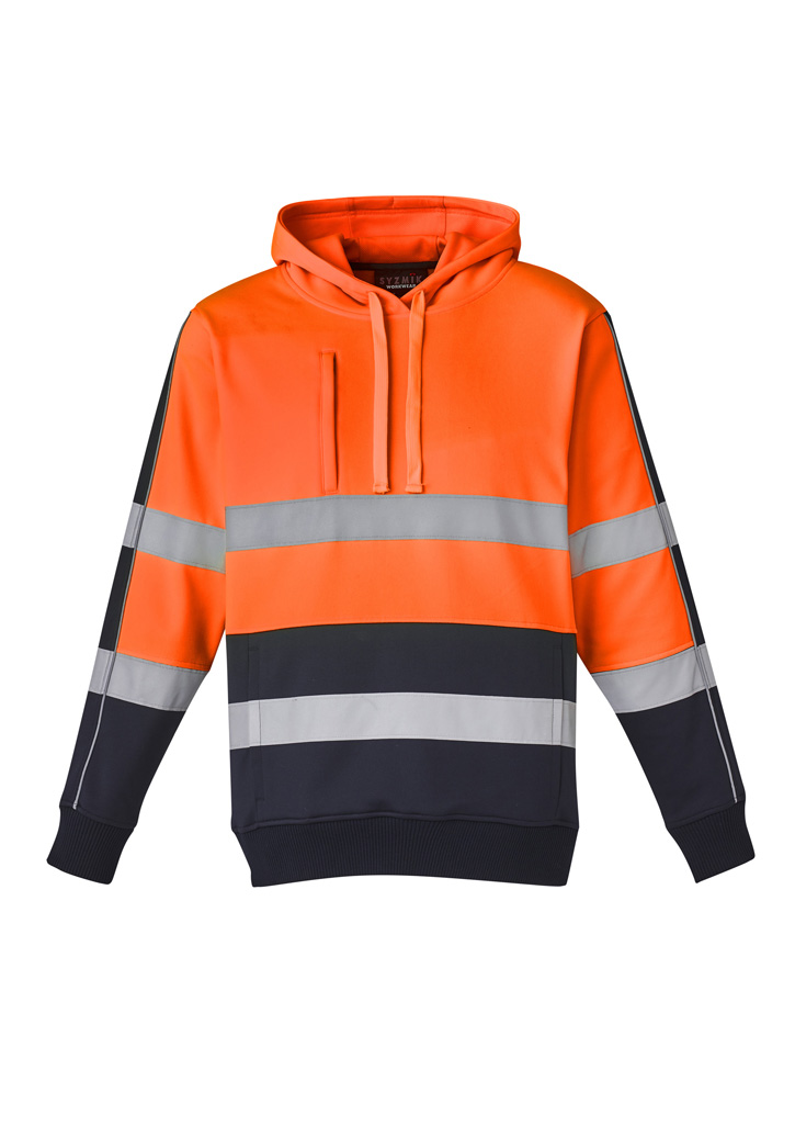 Syzmik Unisex Hi Vis Stretch Taped Hoodie