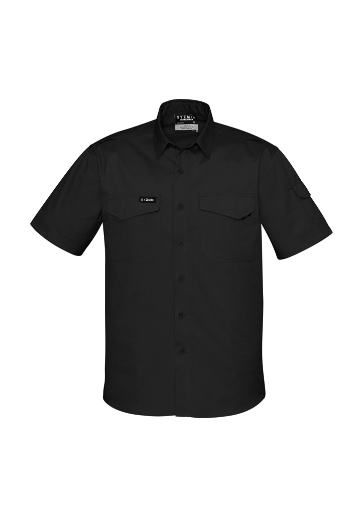 Syzmik Mens Rugged Cooling Mens S/S Shirts