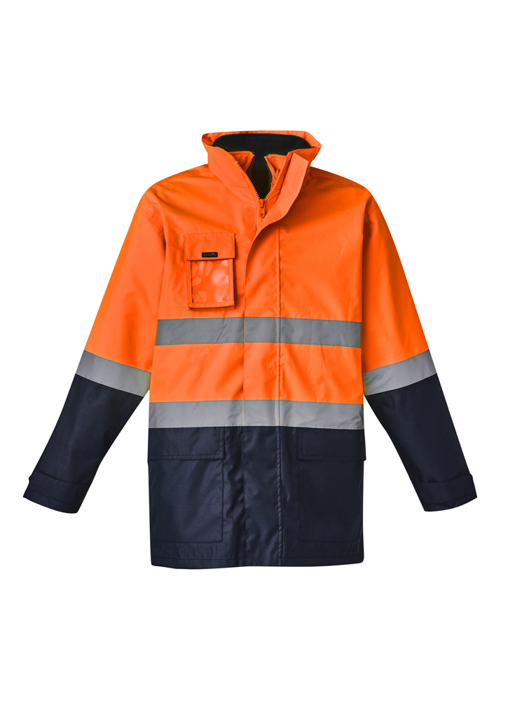 Syzmik Mens Hi Vis Basic 4 in 1 Waterproof Jacket