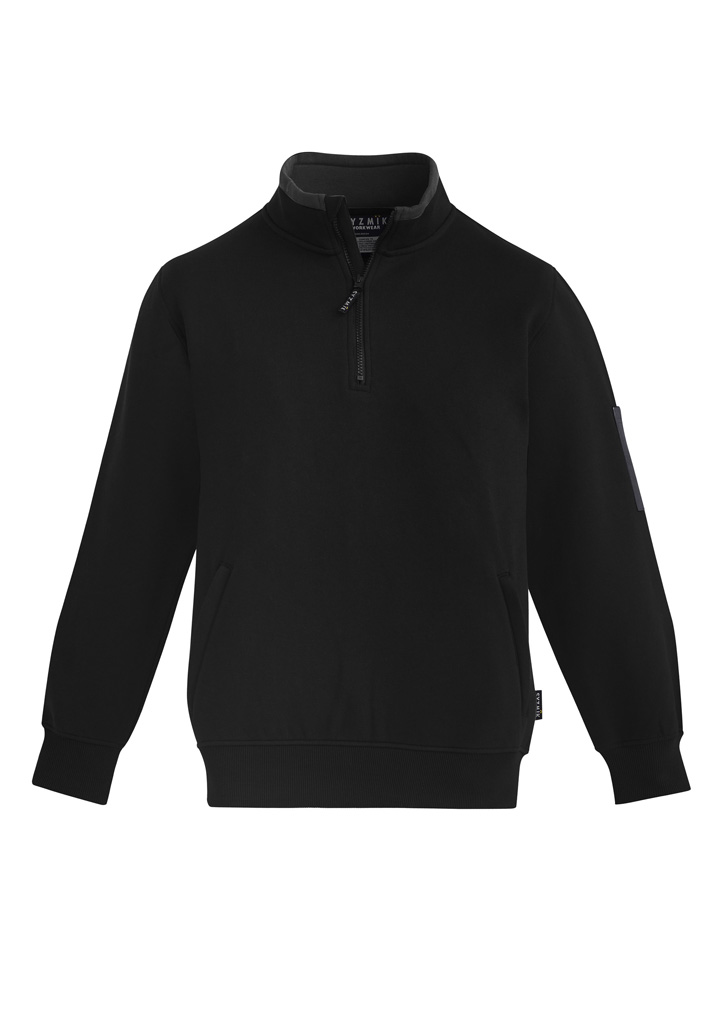 Syzmik Mens 1/4 Zip Brushed Fleece