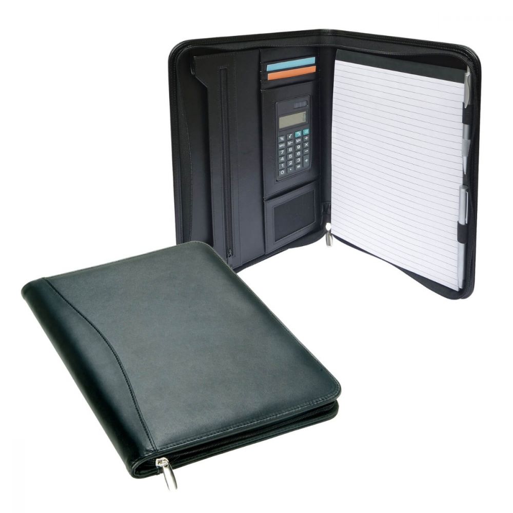 Windsor A4 Zip Compendium with Calculator