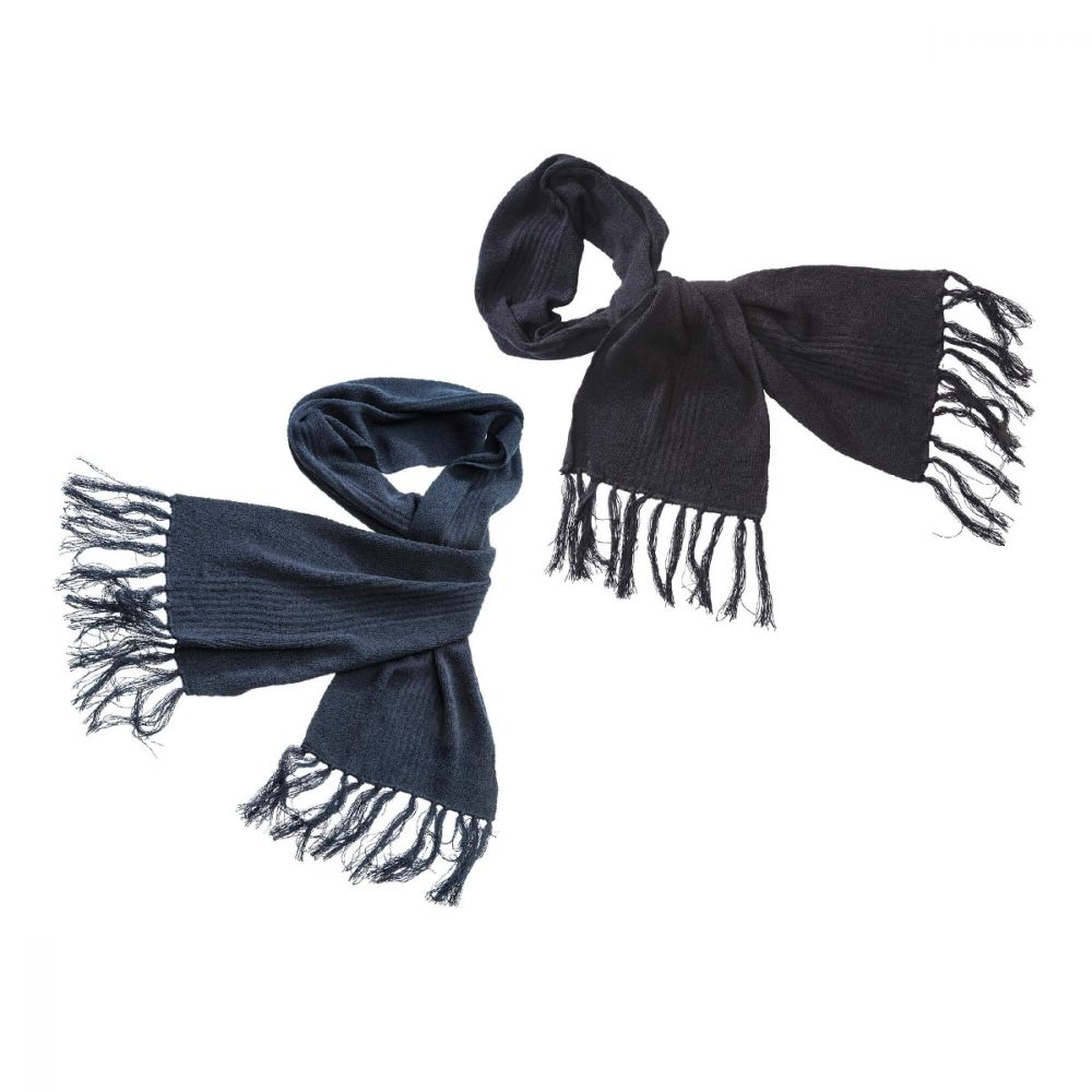 Acrylic Scarf with Tassels