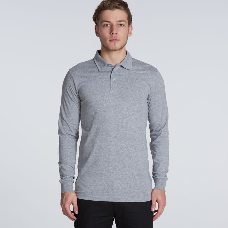 AS Colour Mens Chad Long Sleeve Polo