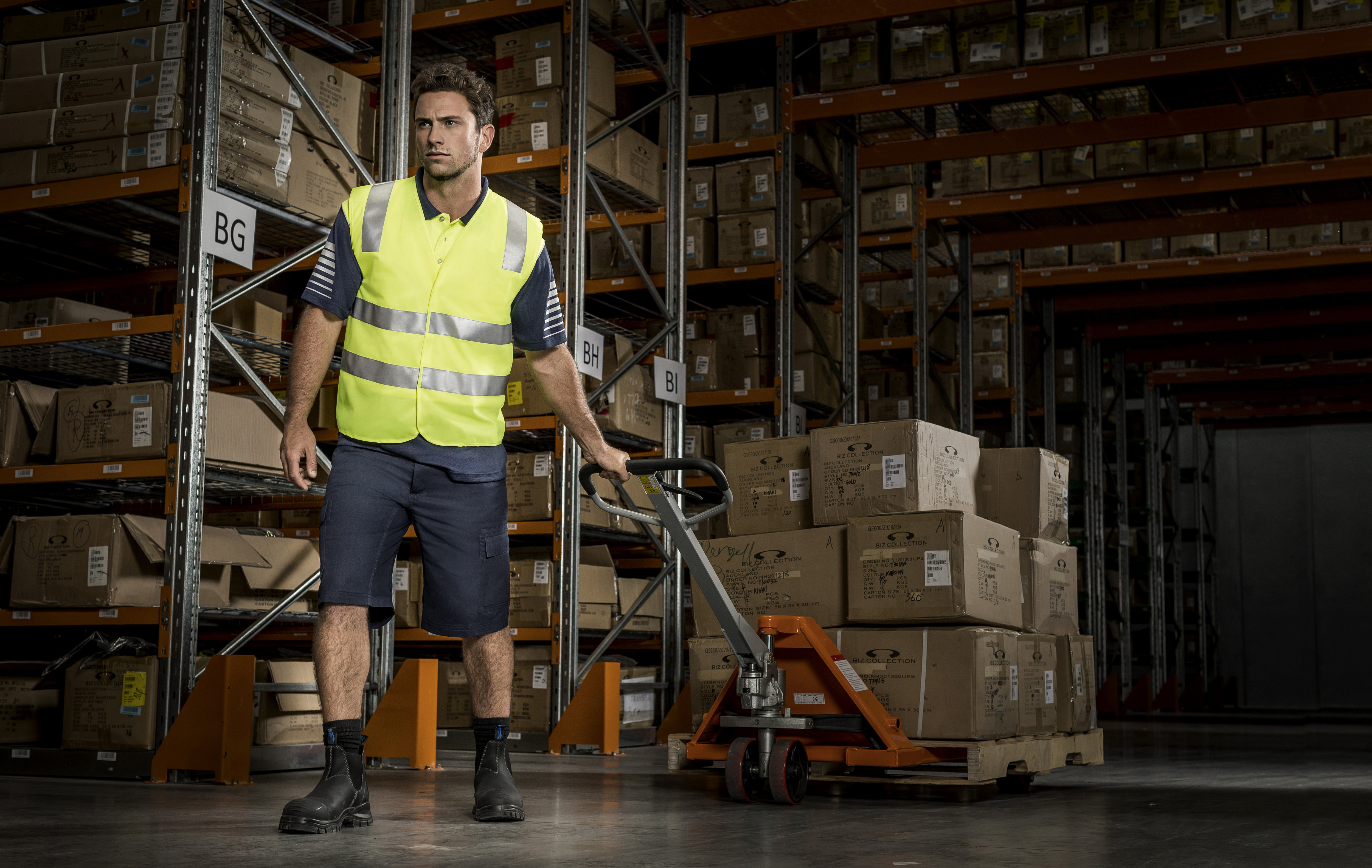 Syzmik Unisex Hi Vis Basic Vest
