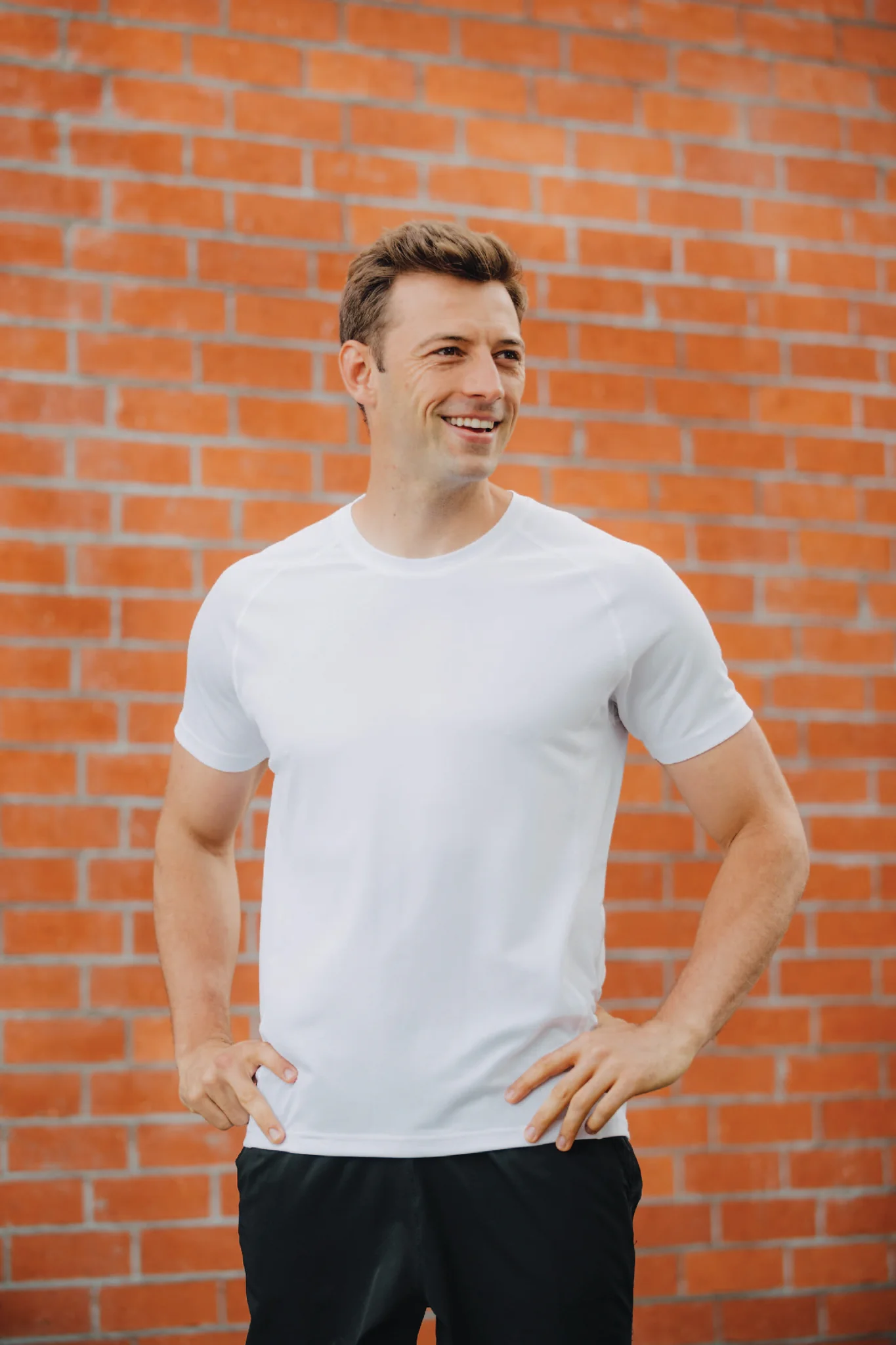 Blank Men's Dual Tech Short Sleeve Shirts