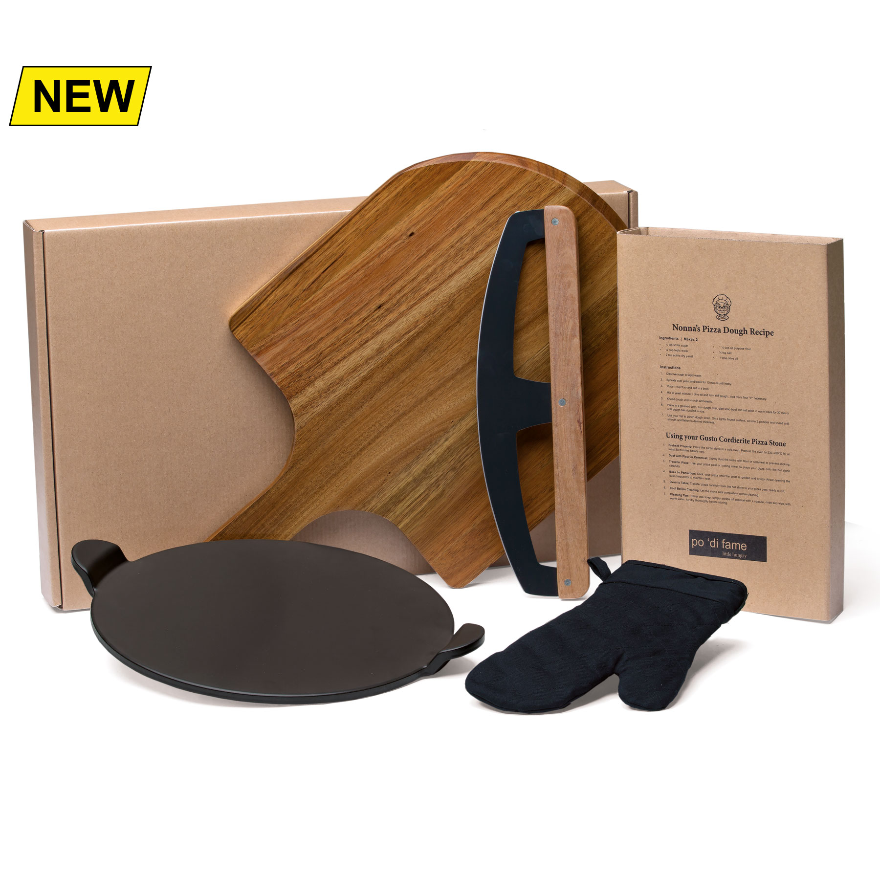 BMV-Gusto Pizza 4 pcs Set