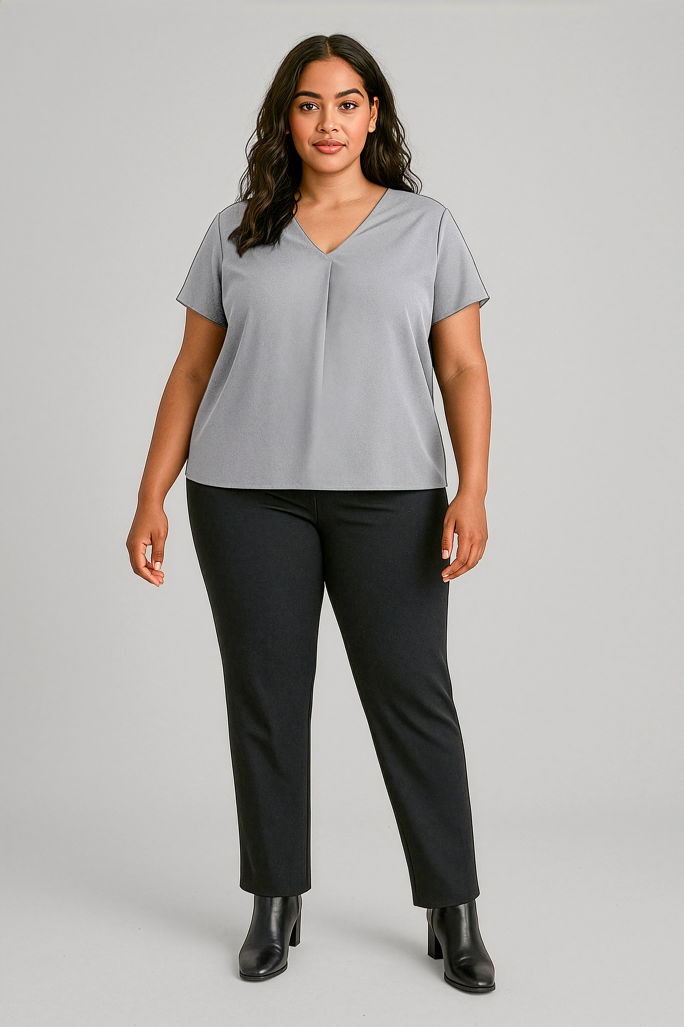 Womens Scuba Mid-Rise Tapered Pant